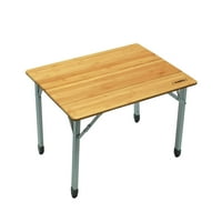 Deals on Camco Folding Bamboo Table 51895
