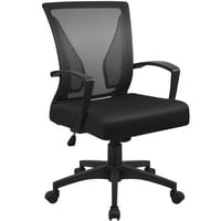 Deals on Furmax Office Chair Mid Back Swivel Lumbar Support Desk Chair