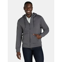 Deals on George Mens High Pile Fleece Lined Jacket with Hood