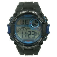 George Mens Digital Sport Wristwatch Plastic Strap 82108 Deals
