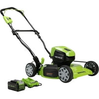 Deals on Greenworks 40V 19-inch Cordless Battery Push Mower 2524902