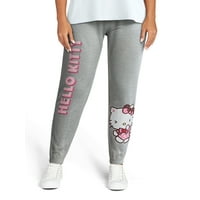 Deals on Hello Kitty Valentine’s Graphic Jogger Pants for Women