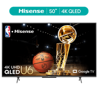 Deals on Hisense 50U6H 50-inch ULED 4K Google TV