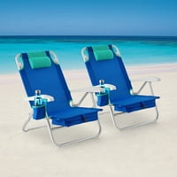 Deals on 2-Pack Mainstays Reclining and Lay Flat Backpack