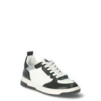 Deals on No Boundaries Womens Lace Up Court Sneakers