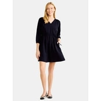 Deals on Time and Tru Women's and Womens Plus Mini Wrap Dress
